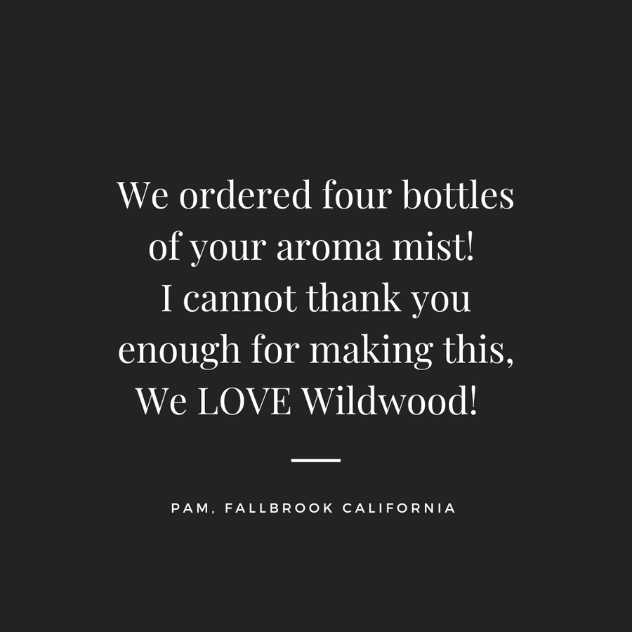 WILDWOOD Aroma Mist | Patchouli & Cedar
