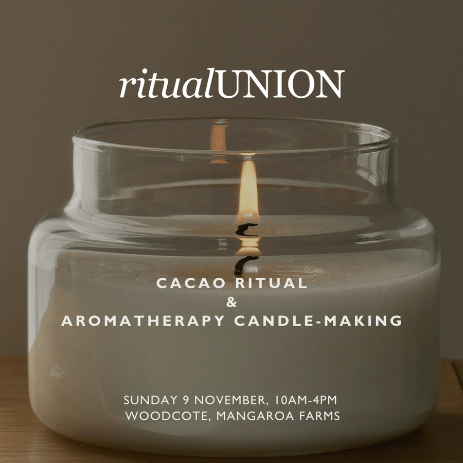 Aromatherapy Candle - Making & Cacao Ritual at Mangaroa Farms - Poet Botanicals