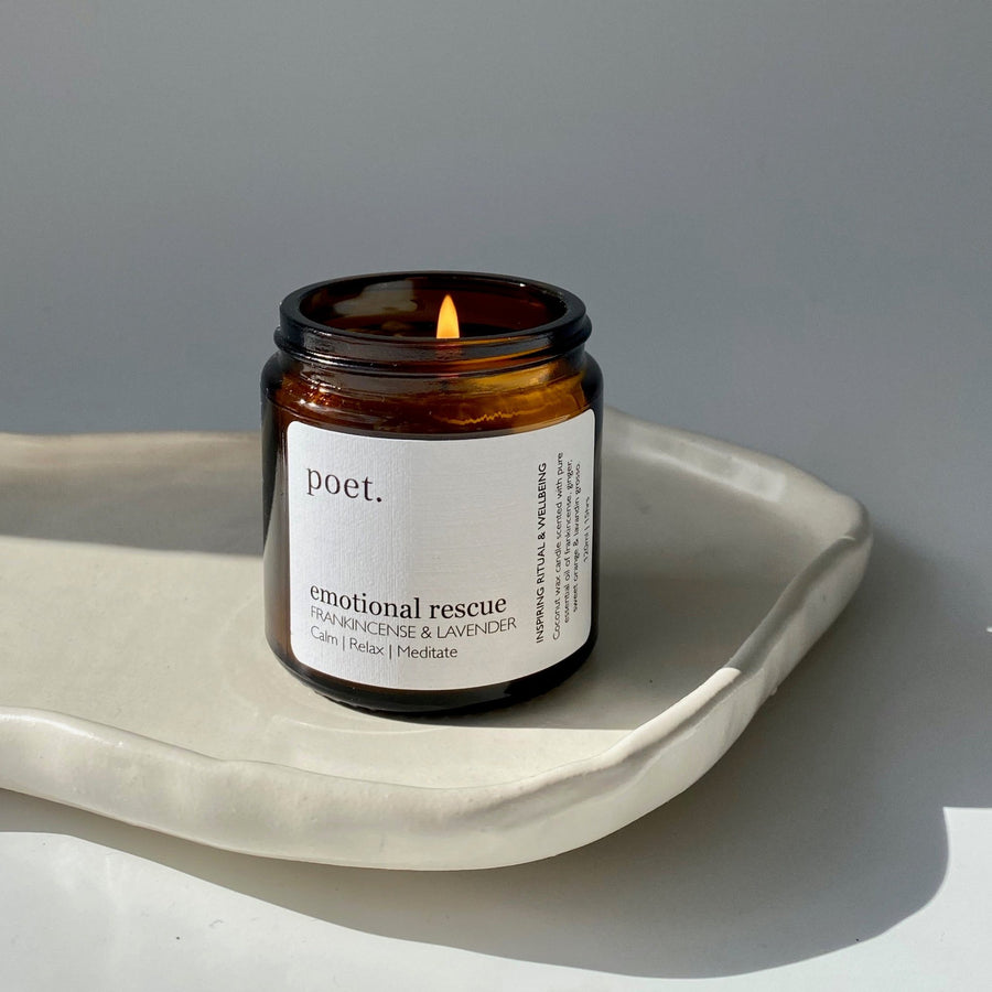 Aromatherapy Travel Candle - Poet Botanicals