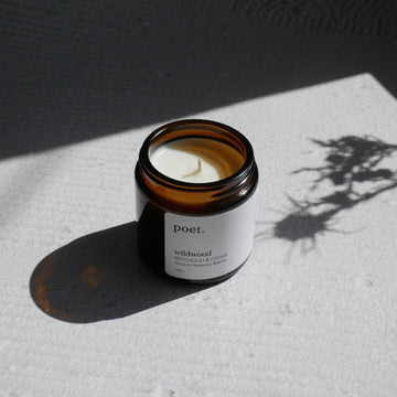 Aromatherapy Travel Candle - Poet Botanicals