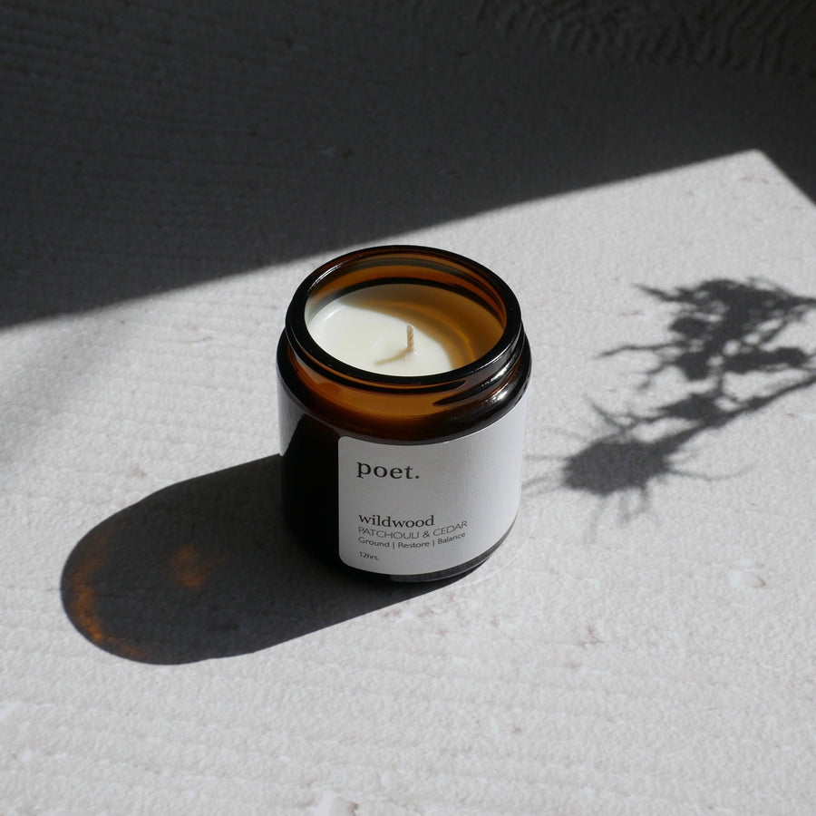 Aromatherapy Travel Candle - Poet Botanicals