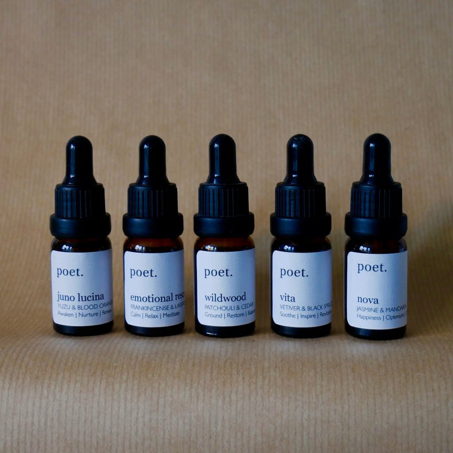 Essential Oil Blends - Poet Botanicals