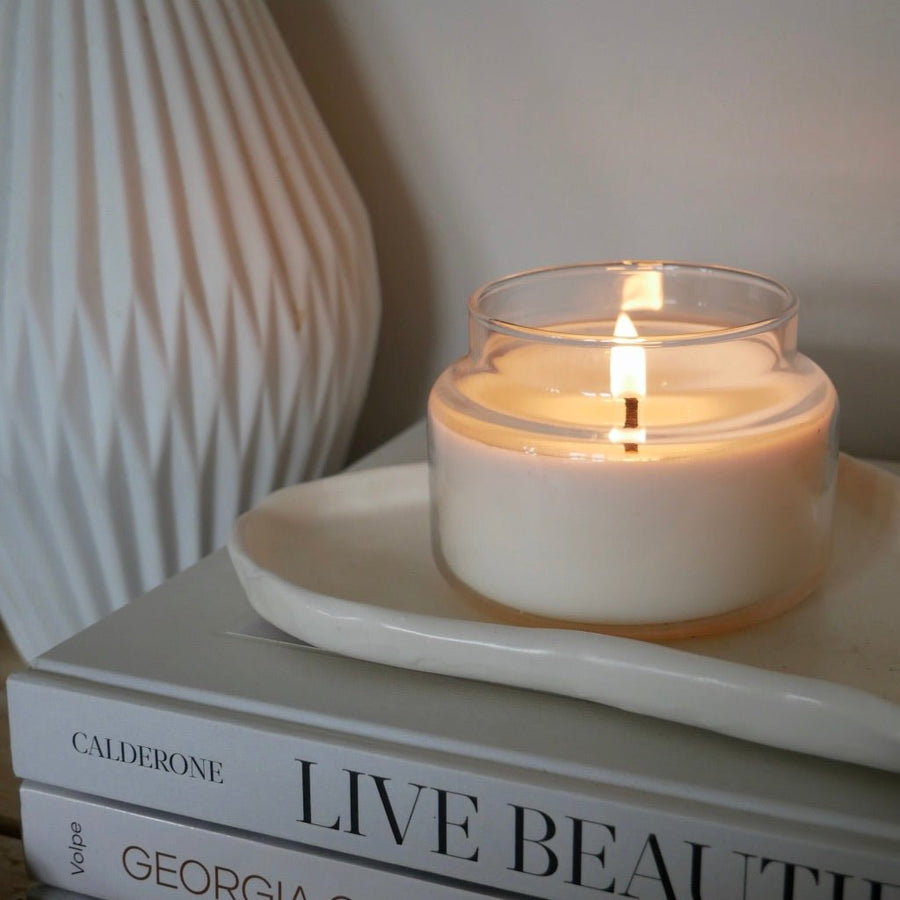 NOVA Aromatherapy Candle | Jasmine Blossom & Mandarin - Poet Botanicals