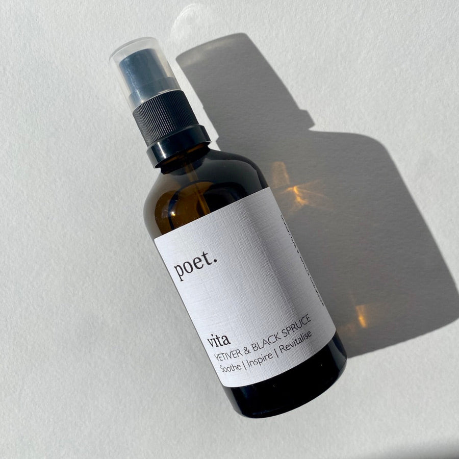 VITA Aroma Mist | Vetiver & Black Spruce - Poet Botanicals